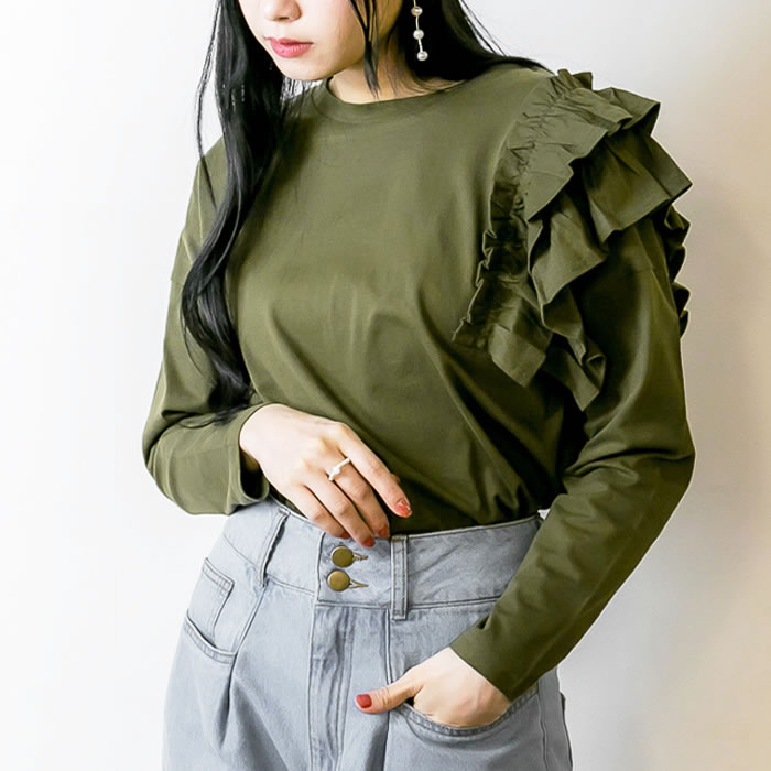 5営業日以内入荷) トップス レディース きれいめ 長袖