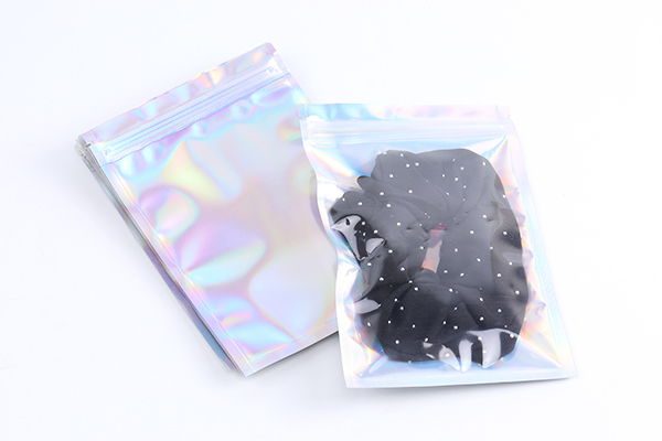チャック付きポリ袋 オーロラ―カラー ジッパー 袋 アクセサリーOPP袋
