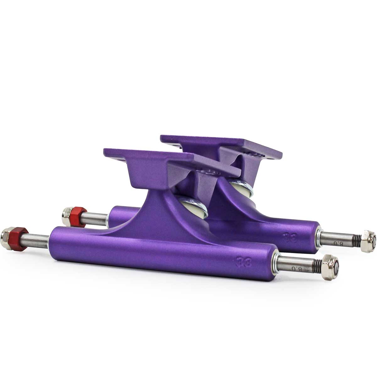 エース 33 44 55 AF1 HI Purple Satin Trucks スケボー スケートボード トラック ACE Skateboard ハイ パープル ムラサキ 紫 パーツ 足回り | Ace | 01