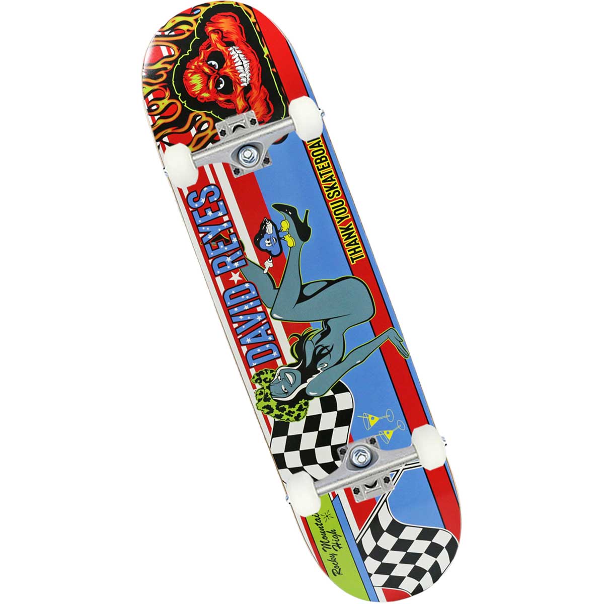 7.75 8.0インチ サンキュー スケボー コンプリート 完成品 Thank