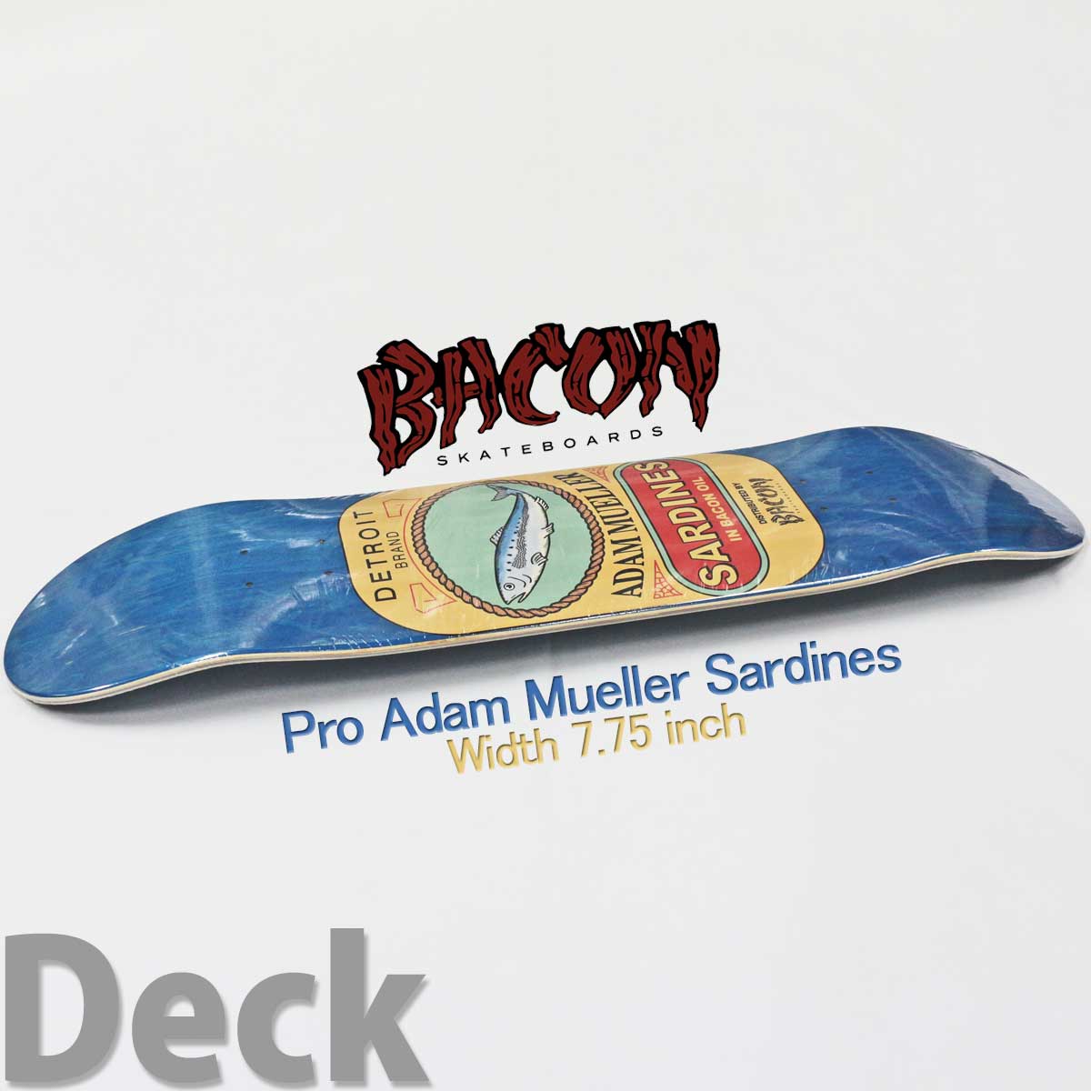 7.75インチ ベーコン スケボー コンプリート 完成品 Bacon
