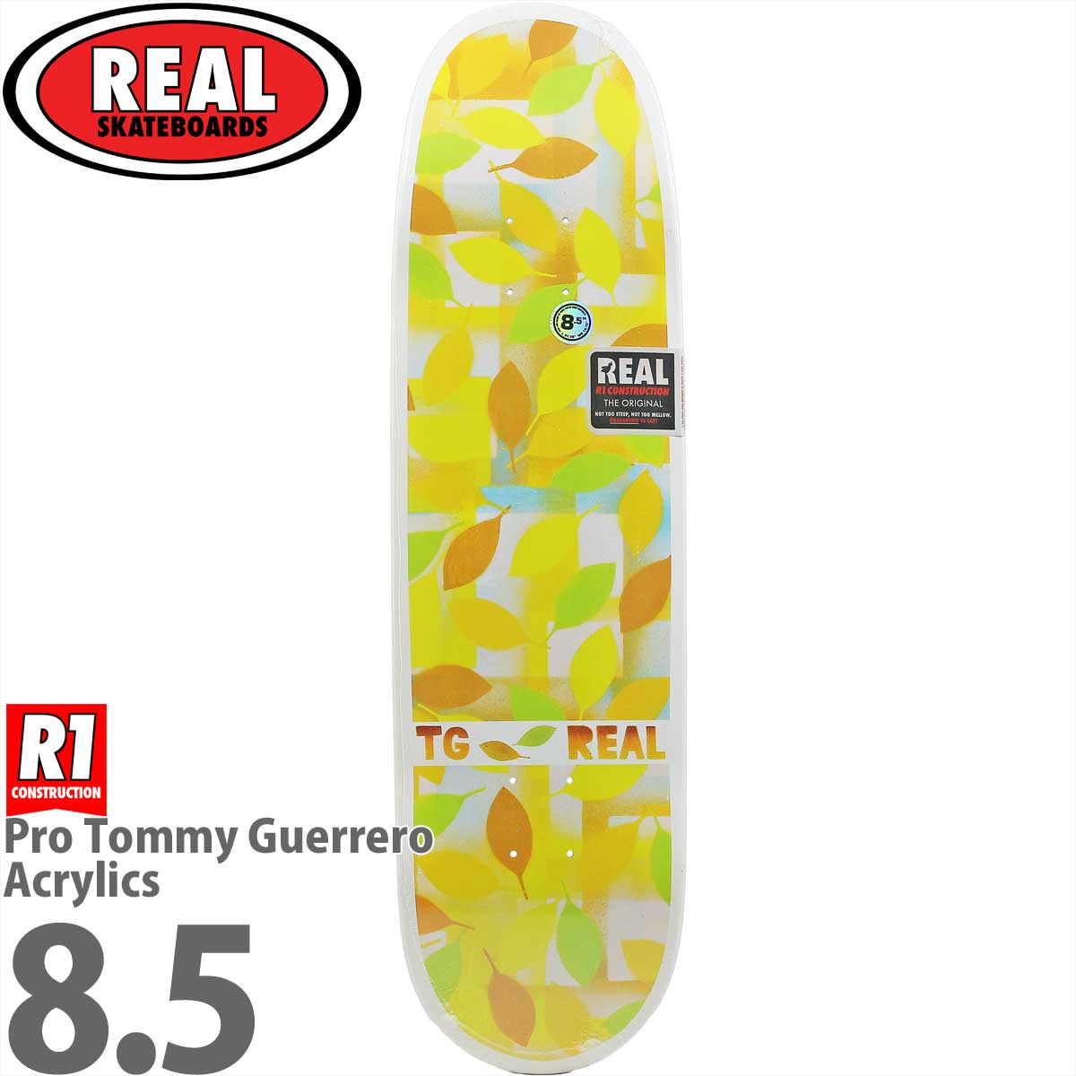 VANS スケートボード　デッキ　8.5インチ　スケボー スケボー デッキ 8.125 8.25 8.5】BAKER RIBBON RAINBOW