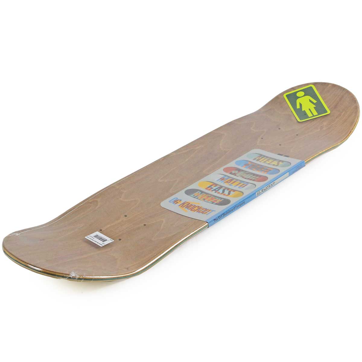 15【GIRL】KNOCK OUT サイズ 8.25 x 31.75 ガール スケートボードデッキ ガール 8.0インチ スケボー デッキ Girl Skateboards Pro Gas OG