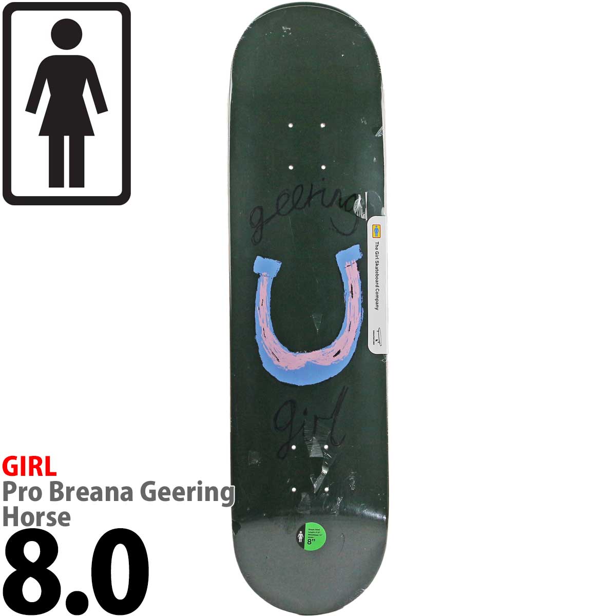 ガール 8.0インチ スケボー デッキ Girl Skateboards Pro