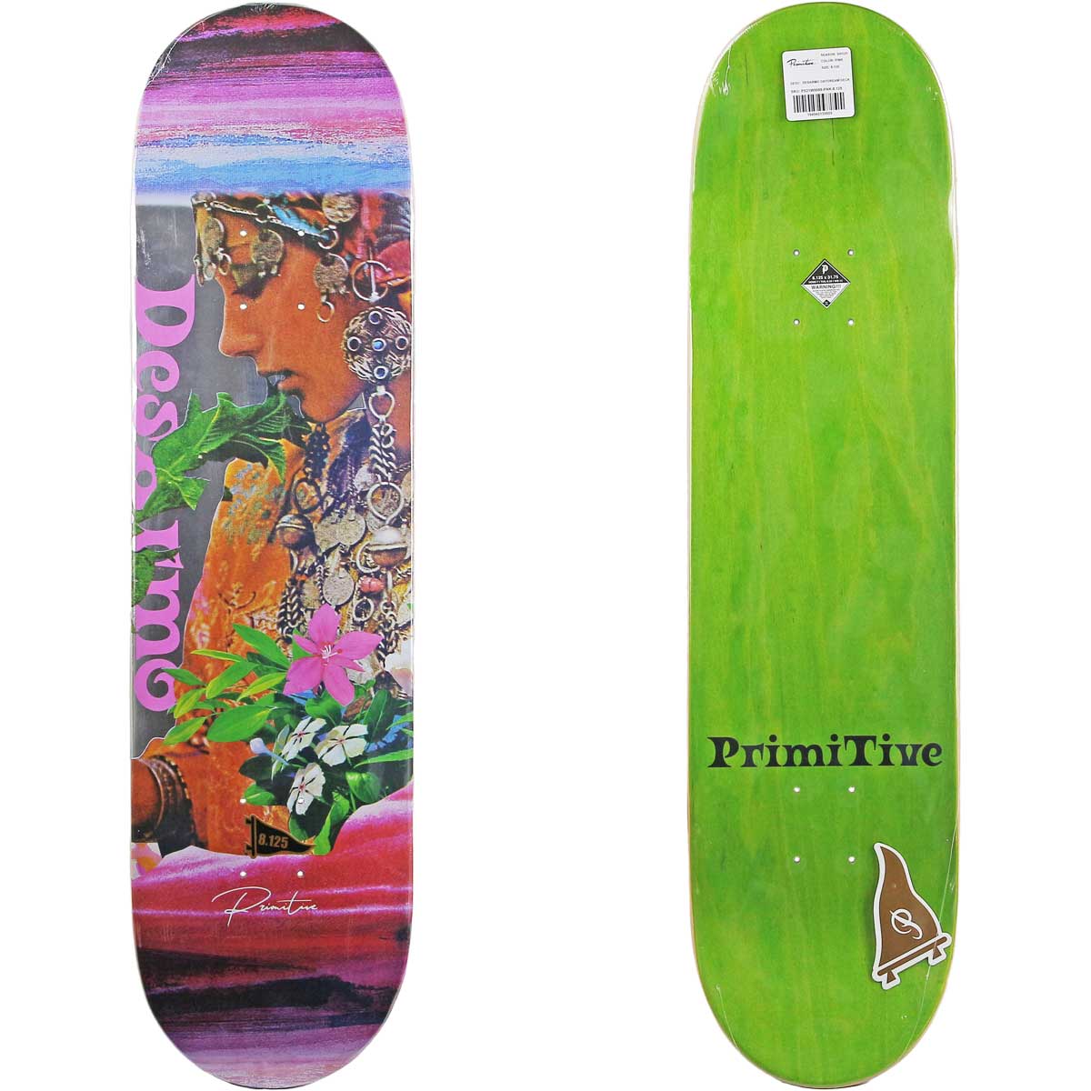 未開封　Primitive プリミティブ　スケボー用　デッキ　8.125インチ deck0124_1.jpg