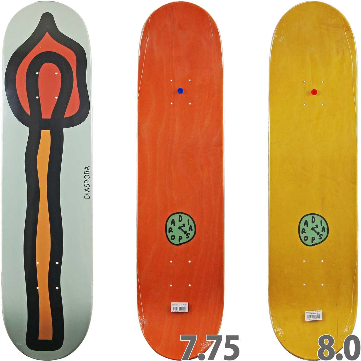 diaspora skateboards ディアスポラ　nylon worden ディアスポラ 7.75 8.0インチ スケボー デッキ Diaspora