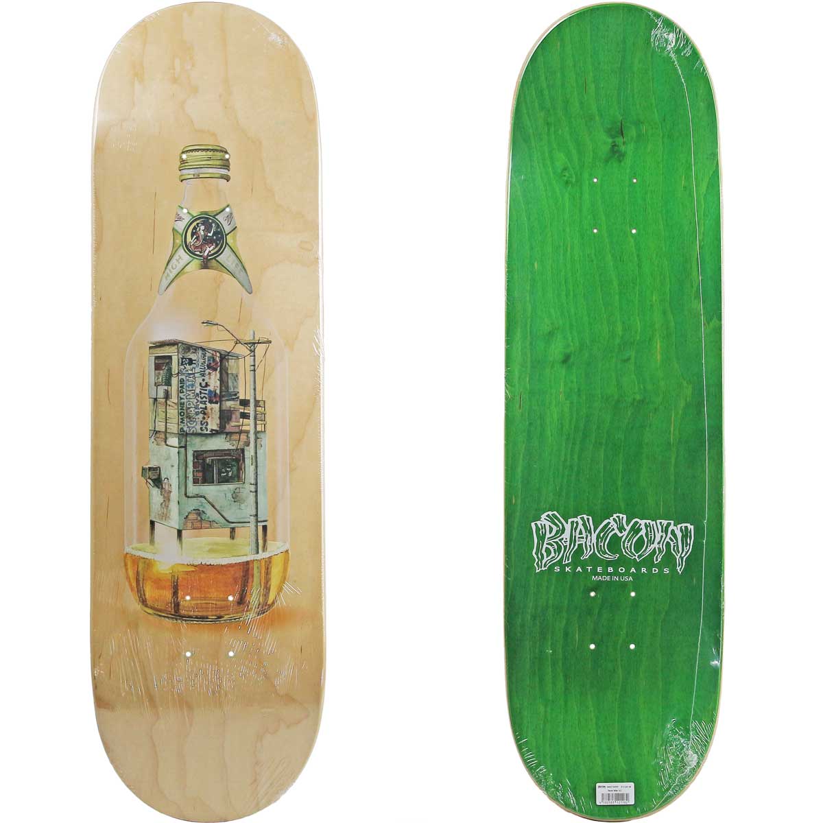 ベーコン 9.0インチ スケボー デッキ Bacon Skateboards Miller Deck スケートボード ブランド スケボーデッキ  おしゃれ ブランド カットバック : deck0133 : カットバック スケートボード専門店 - 通販 - Yahoo!ショッピング