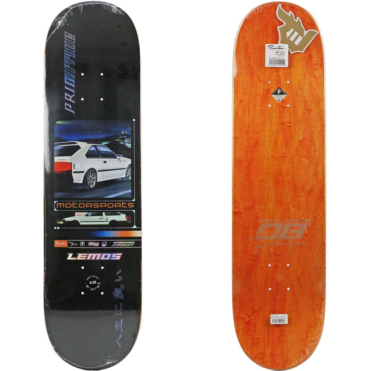 プリミティブ 8.25インチ スケボー デッキ Primitive Skateboards Pro