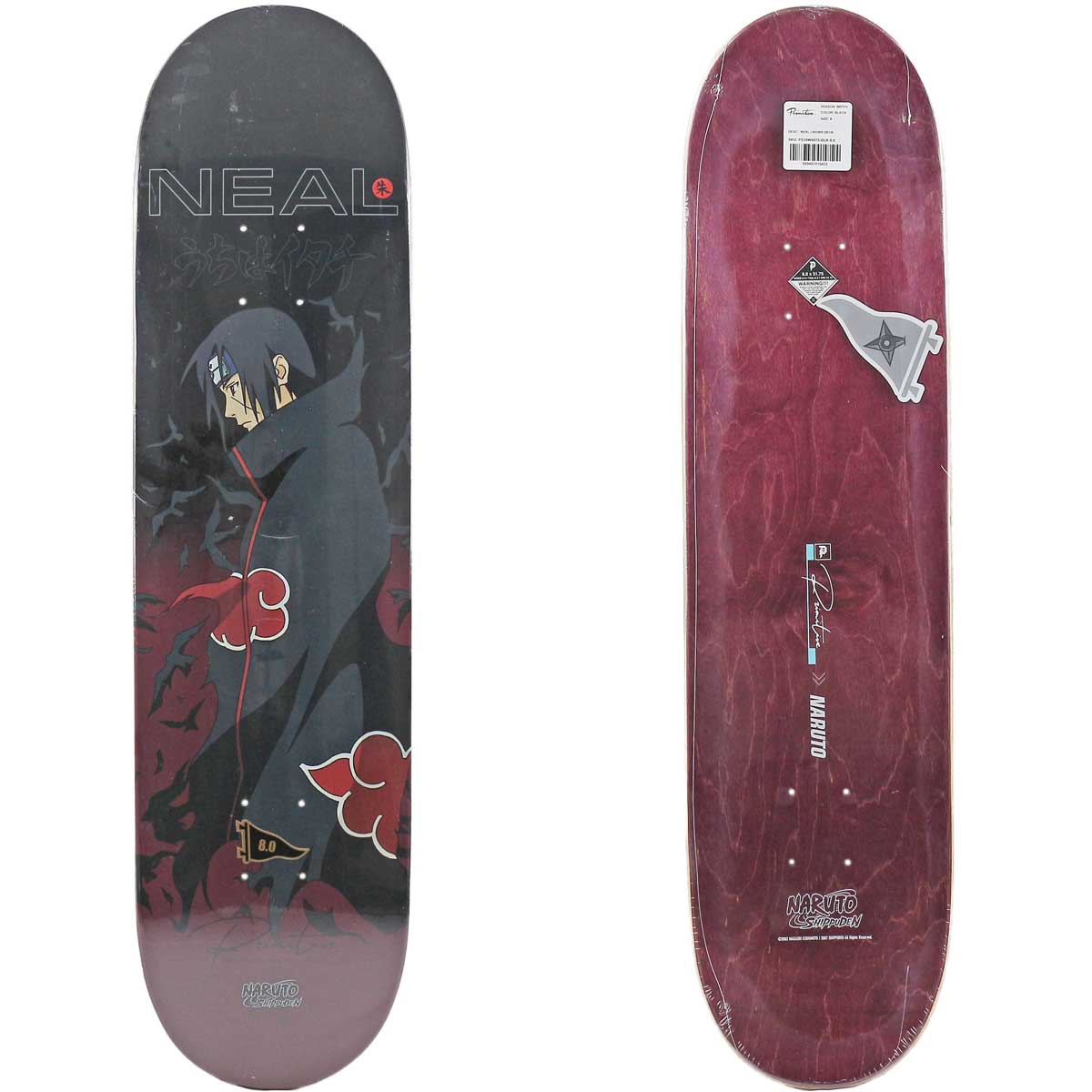 プリミティブ 8.0インチ スケボー デッキ Primitive Skateboards Pro Naruto Neal Crows Deck  スケートボード ブランド スケボーデッキ ナルト疾風伝 : deck0164 : カットバック スケートボード専門店 - 通販 -  Yahoo!ショッピング