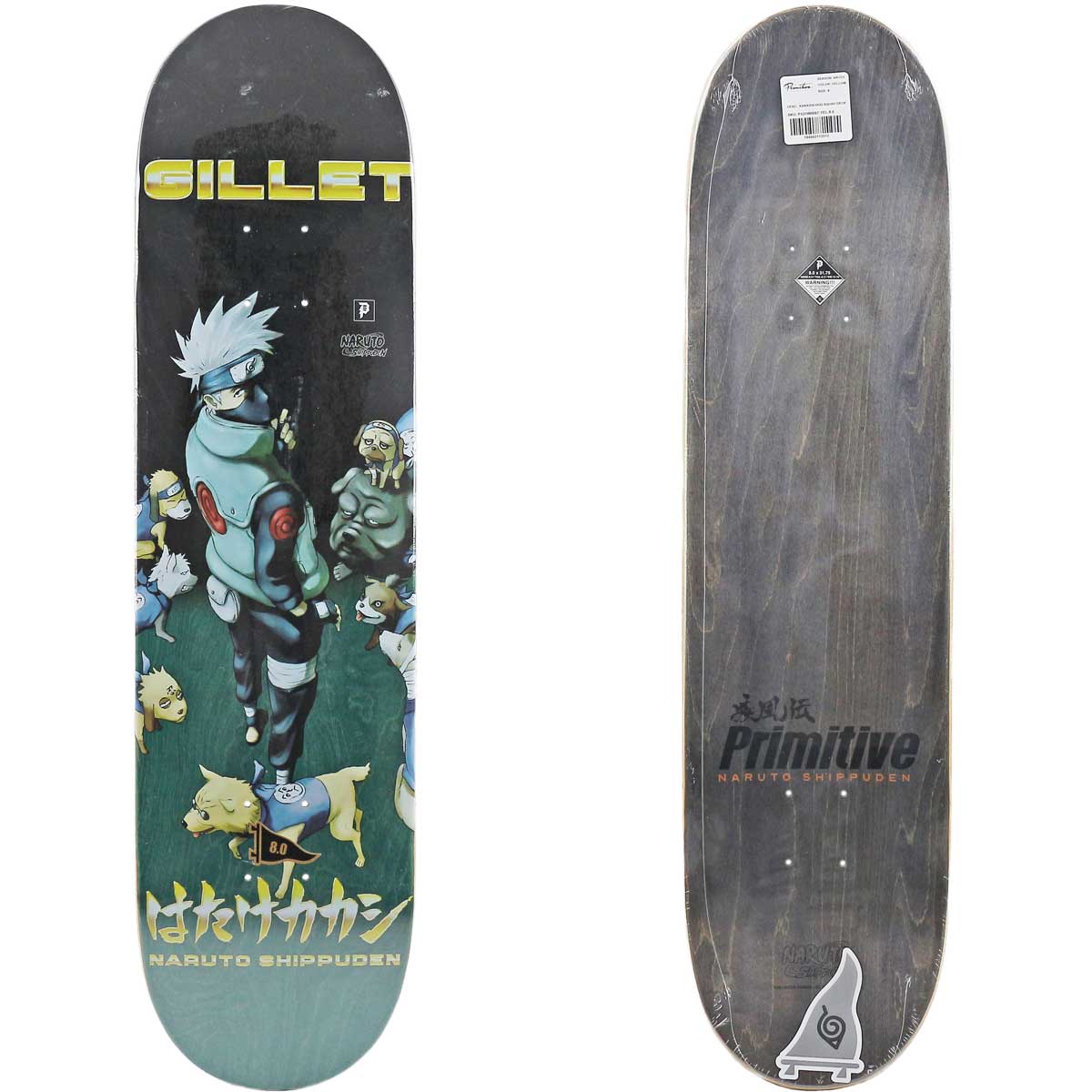 PRIMITIVE デッキ 8インチ PRIMITIVE プリミティブ 8.25インチ スケボー デッキ Primitive