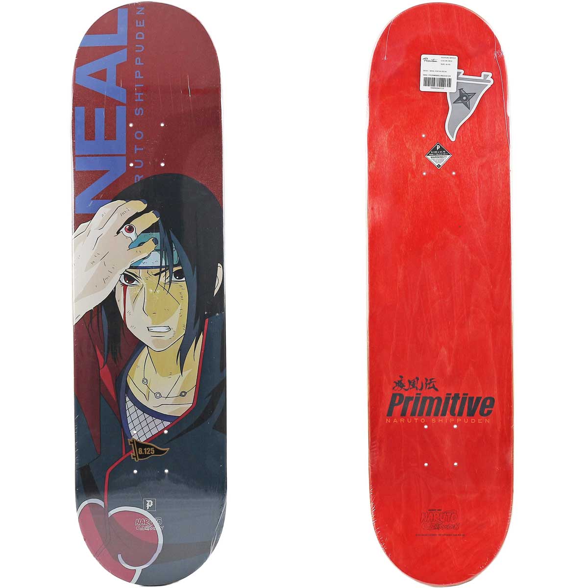 PRIMITIVE（プリミティブ） 8.125インチ スケボー デッキ Primitive