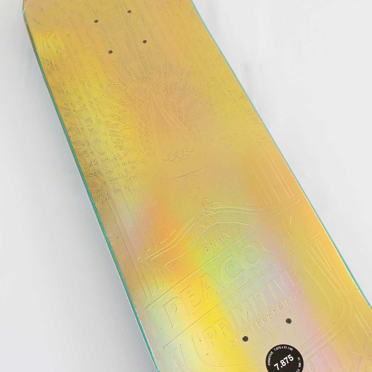 デッキテープ付き！　7.875インチ プレミアム　タイダイ PRIMITIVE プリミティブ 7.875インチ スケボー デッキ Primitive