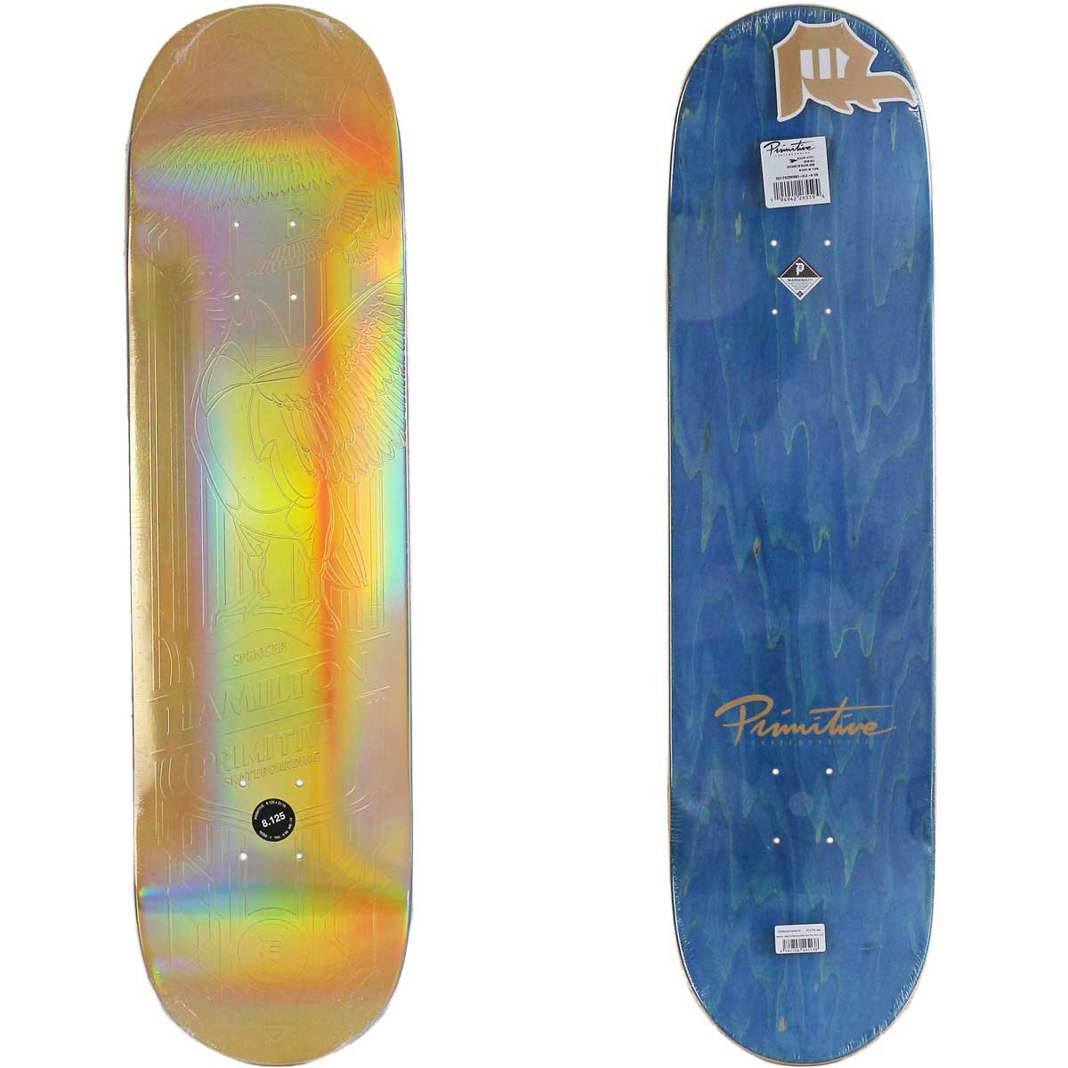 PRIMITIVE プリミティブ 8.125インチ スケボー デッキ Primitive