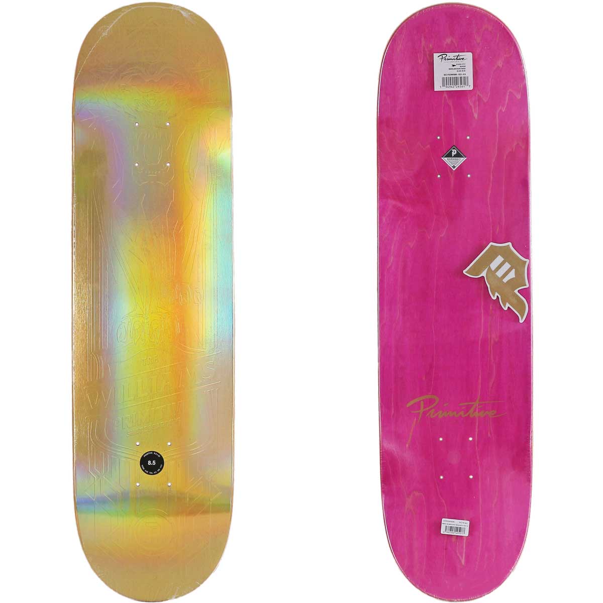 PRIMITIVE（プリミティブ） 8.5インチ スケボー デッキ Primitive Pro