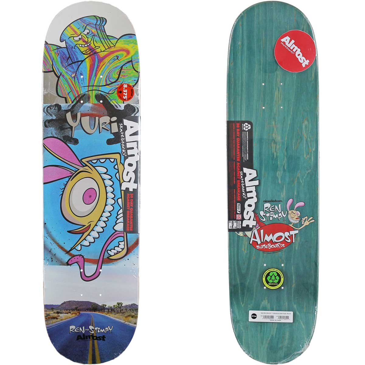 モリ　オルモスト　スケボー　美品　使用回数2回 deck0237_1.jpg