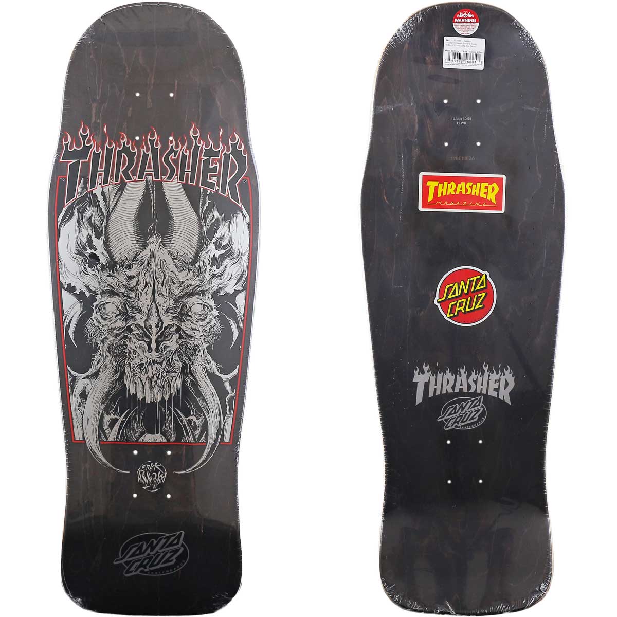 限定 SANTACRUZ X THRASHER 50周年 LIMITED デッキ 週間売れ筋