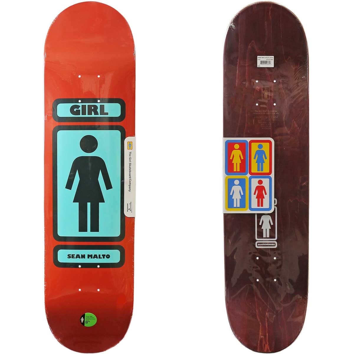 GIRL スケボー　板 ガール 8.0インチ スケボー デッキ Girl Skateboards Pro Malto 93 Til