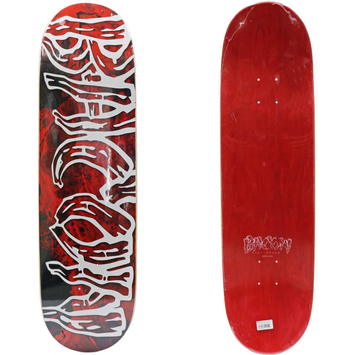 BACON スケートボードコンプリート ベーコン 8.75インチ スケボー デッキ Bacon Skateboards