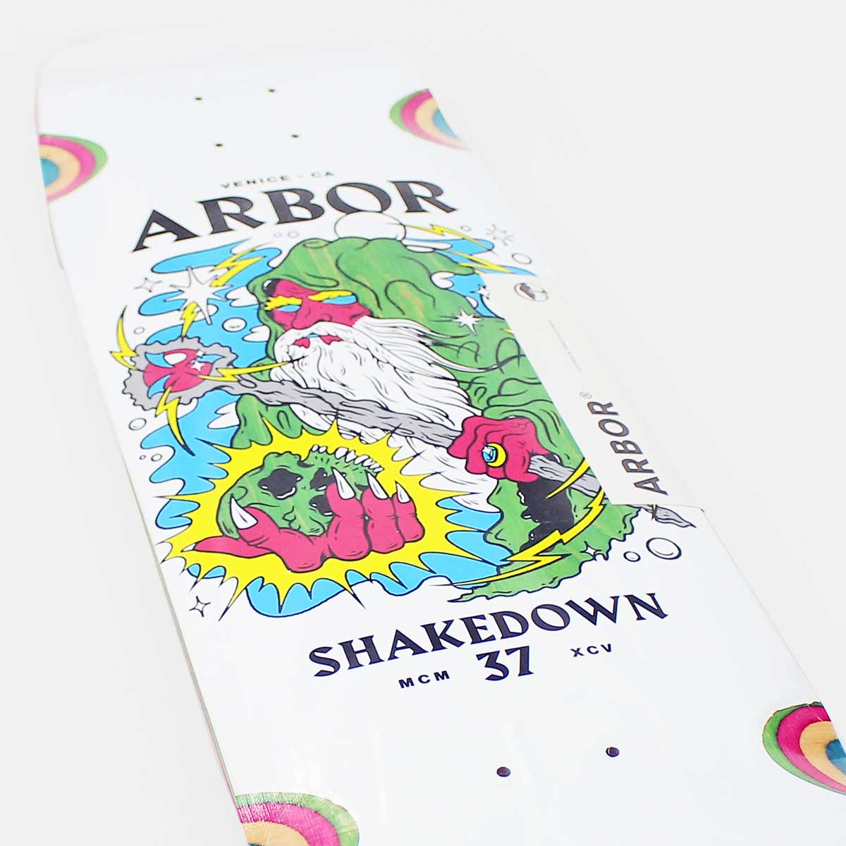 Arbor アーバー 9.375x37インチ スケボー デッキ Shakedown Curse 37