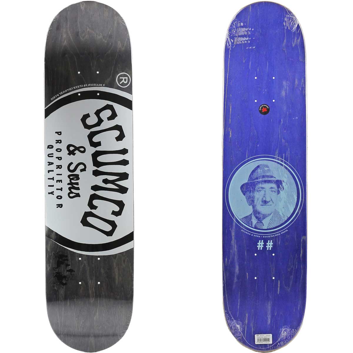 スケートボード SCUMCO & Sons deck 8.25 deck044202.jpg