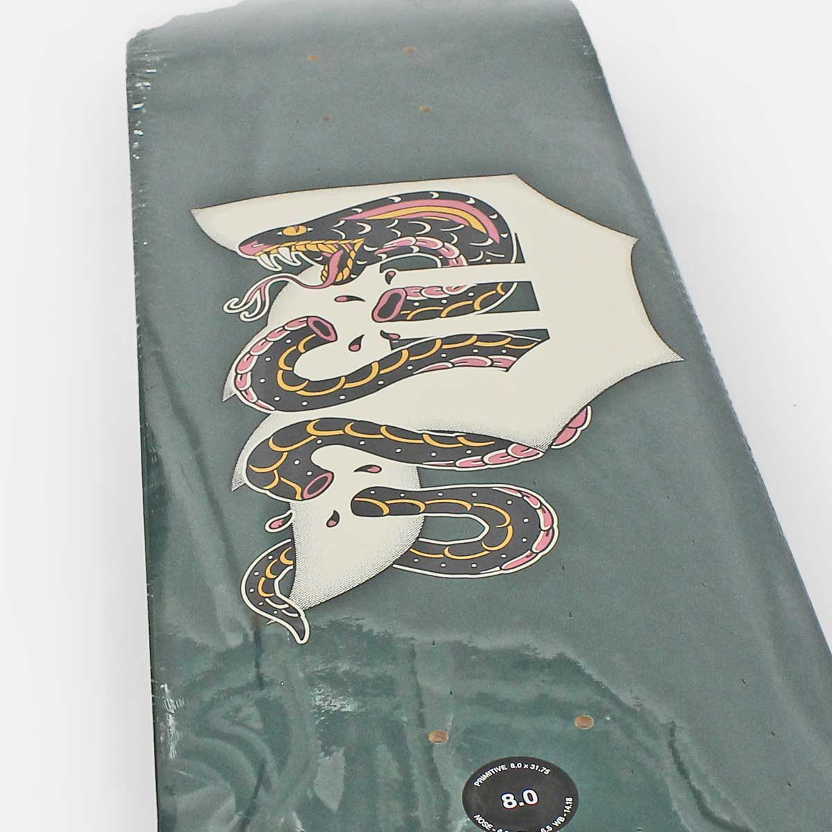 PRIMITIVE（プリミティブ） 8.0インチ スケボー デッキ Primitive