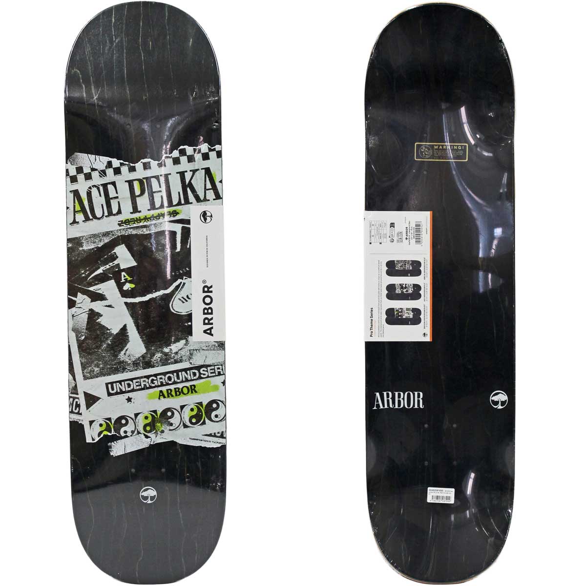 アーバー 8.5インチ スケボー デッキ Arbor Skateboards Pro Ace