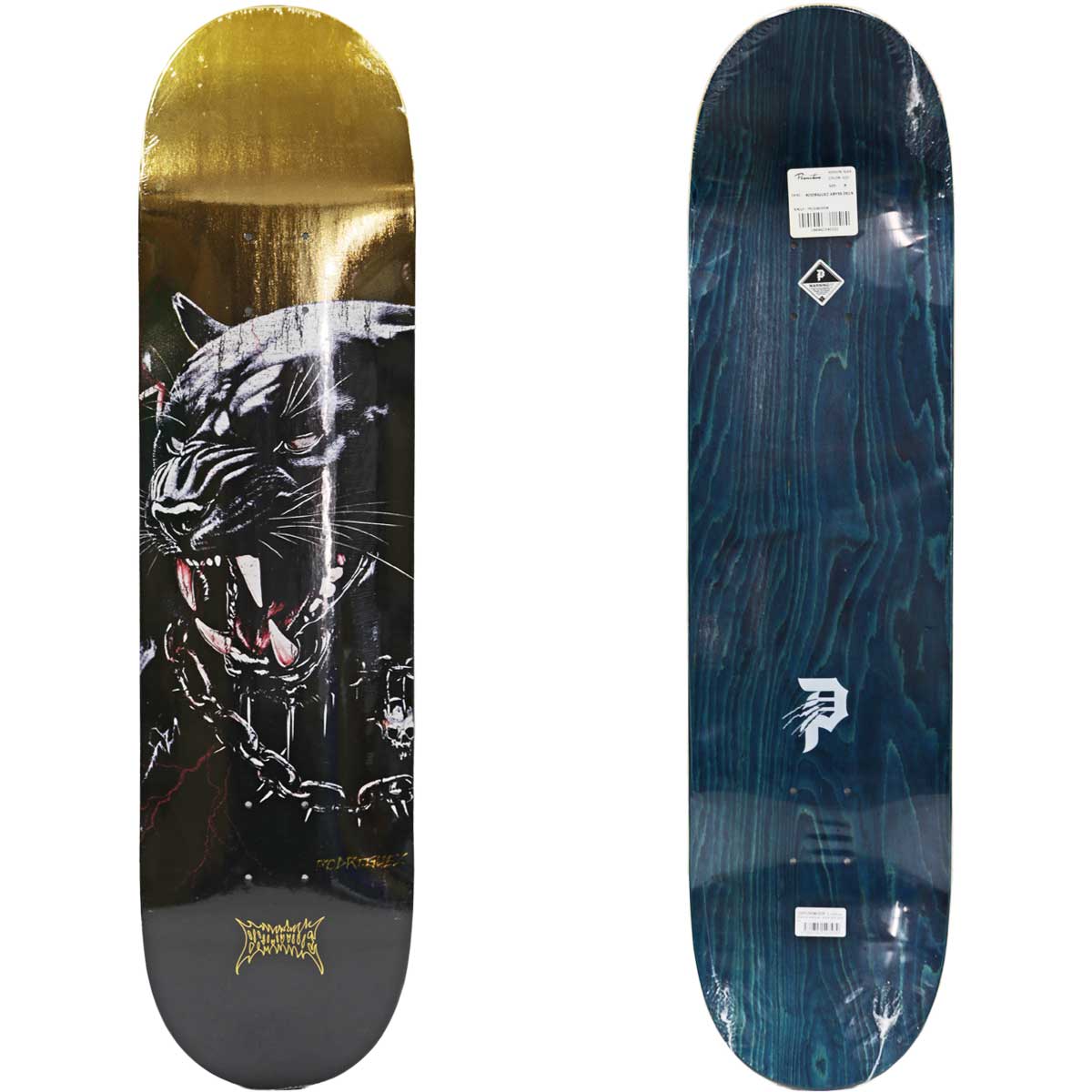 PRIMITIVE（プリミティブ） スケボー デッキ 7.75インチ Primitive Pro