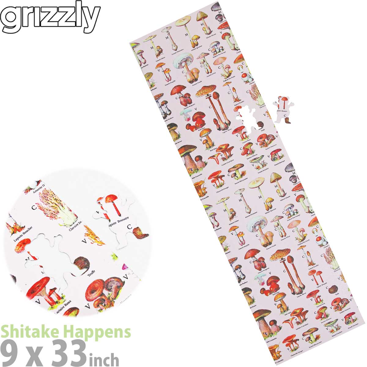 GRIZZLY（グリズリー） スケボー デッキテープ Grizzly Shitake