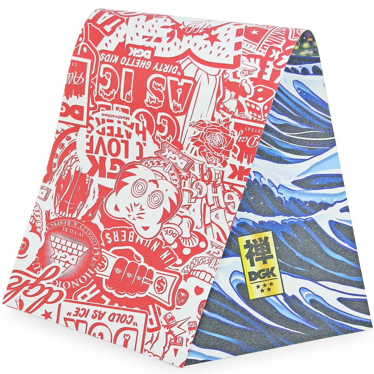 DGK スケボー デッキテープ Wavy 9x33 スケートボード グリップ