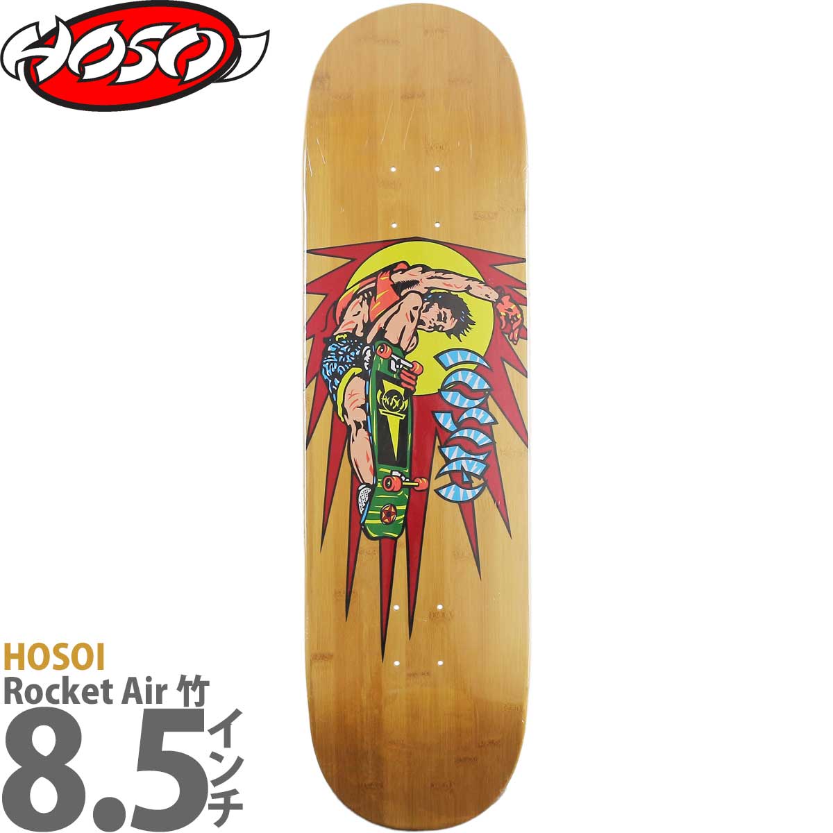 ホソイ 8.5インチ スケボー デッキ Hosoi Skateboards Pro Hosoi