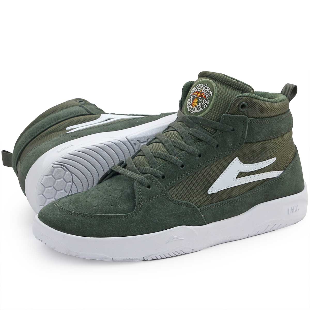 LAKAI（ラカイ） 25-28cm トラジャー オリーブスエード Lakai Trudger
