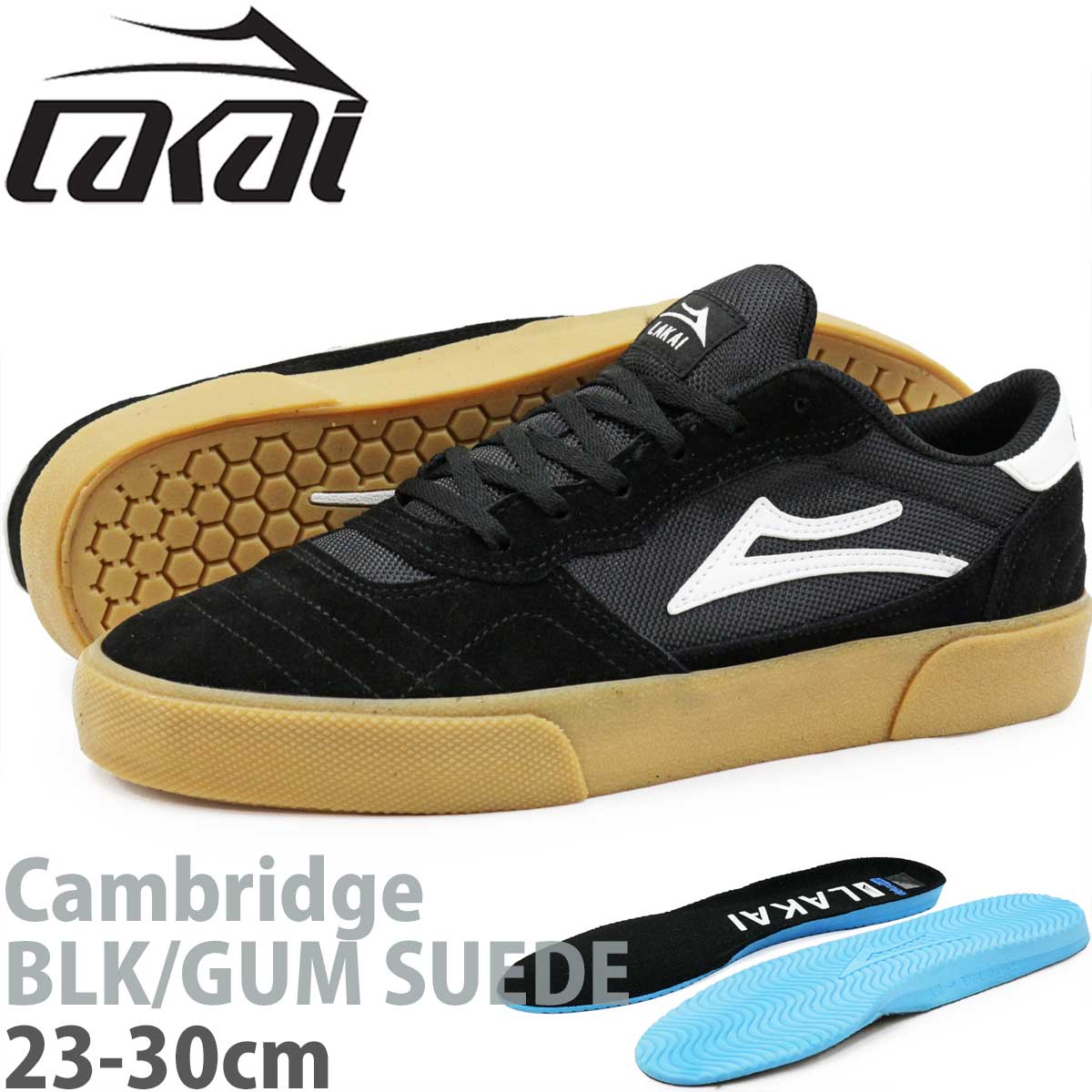 LAKAI（ラカイ） ケンブリッジ 23-30cm スケボー シューズ Lakai