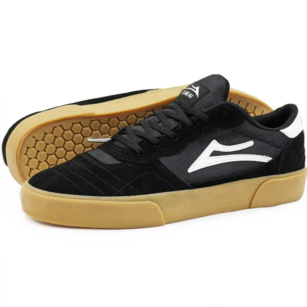 値下げ新品未使用 LAKAI スケートシューズ ブラック/ホワイト ２８cm 楽天市場】ラカイ ケンブリッジ │23-30cm│スケボー シューズ