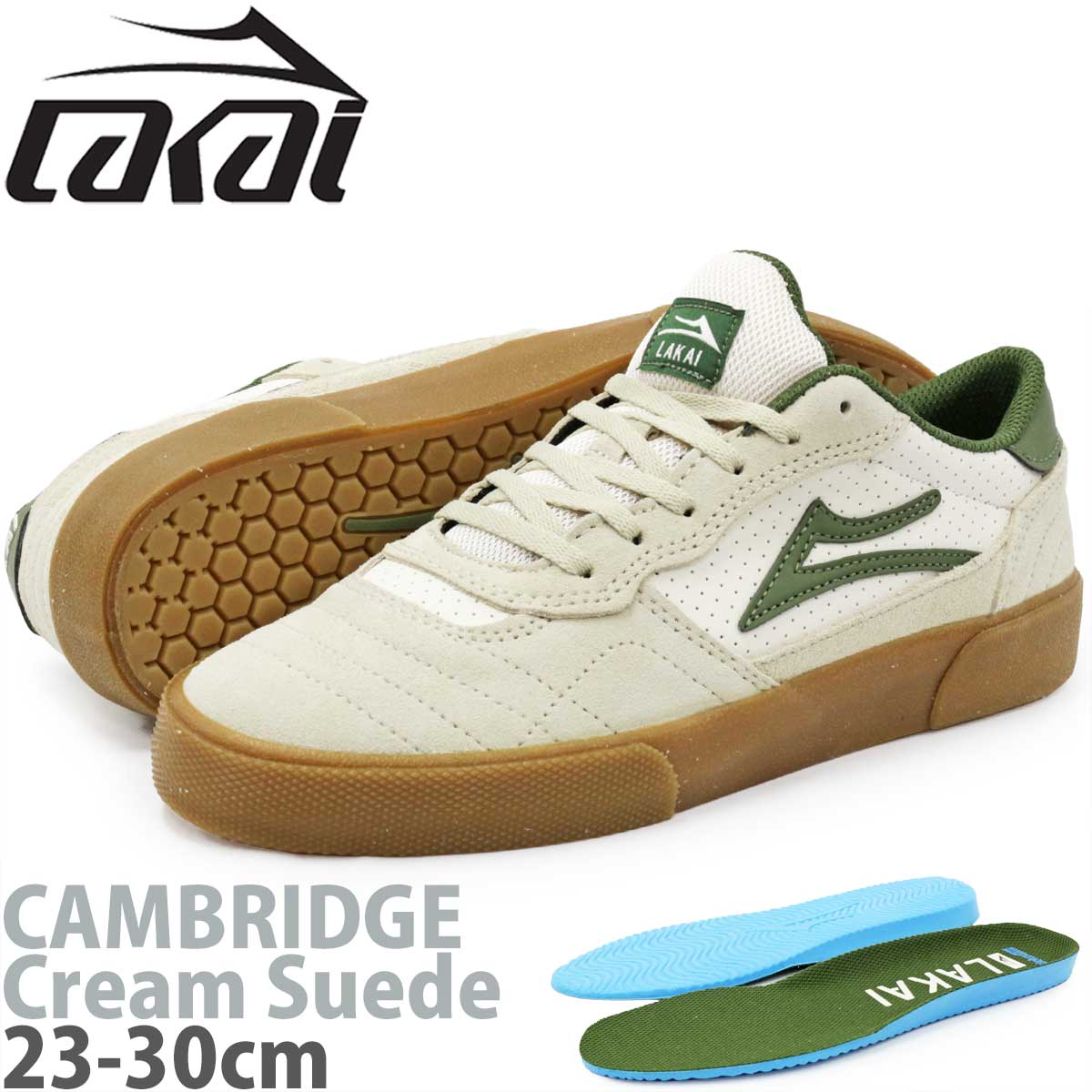 LAKAI（ラカイ） ケンブリッジ 23-30cm スケボー シューズ Lakai