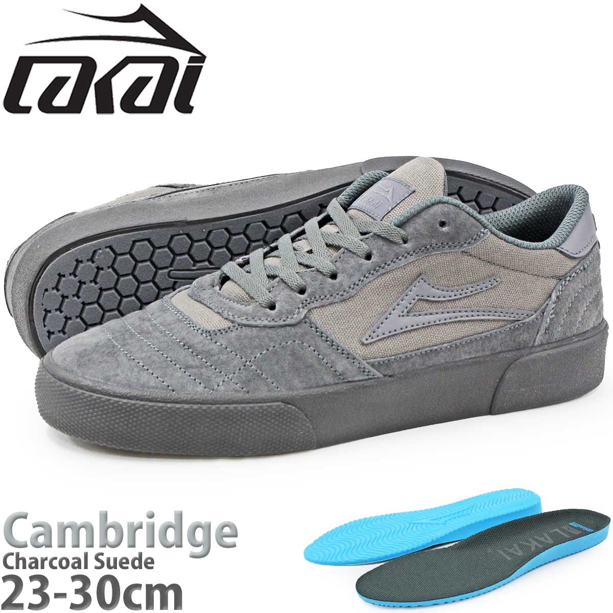 LAKAI（ラカイ） ケンブリッジ 23-30cm スケボー シューズ Lakai
