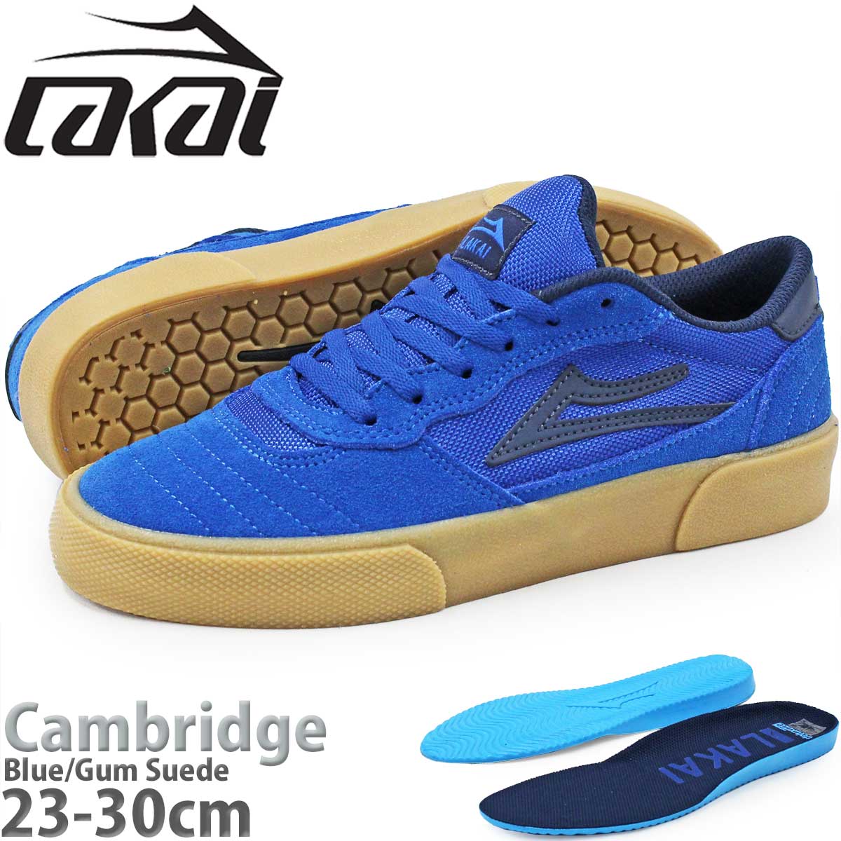 未使用　LAKAI ラカイ　カーディフ　スケートボードシューズ　メンズ　27cm LAKAI ラカイ グリフィン 23-30cm スケボー シューズ Lakai