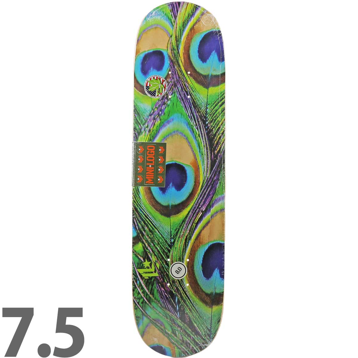 ミニロゴ MINI LOGO<br>スケボー デッキ 7.75 DETONATOR 15
