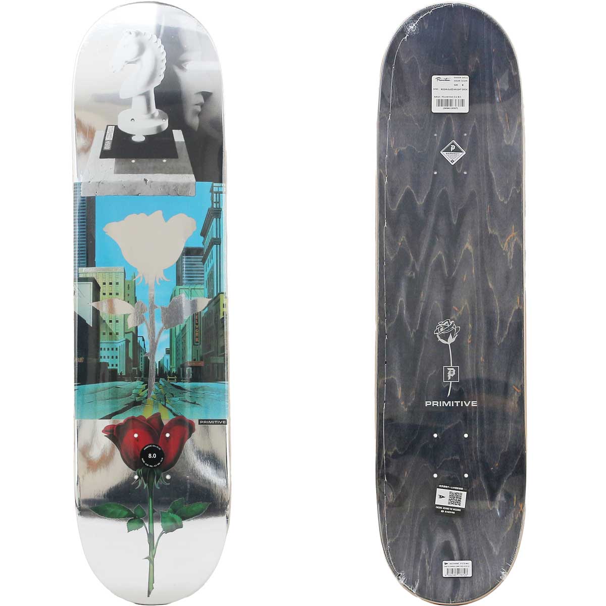プリミティブ 8.25 板 PRIMITIVE 訳あり プリミティブ 8.25インチ スケボー デッキ