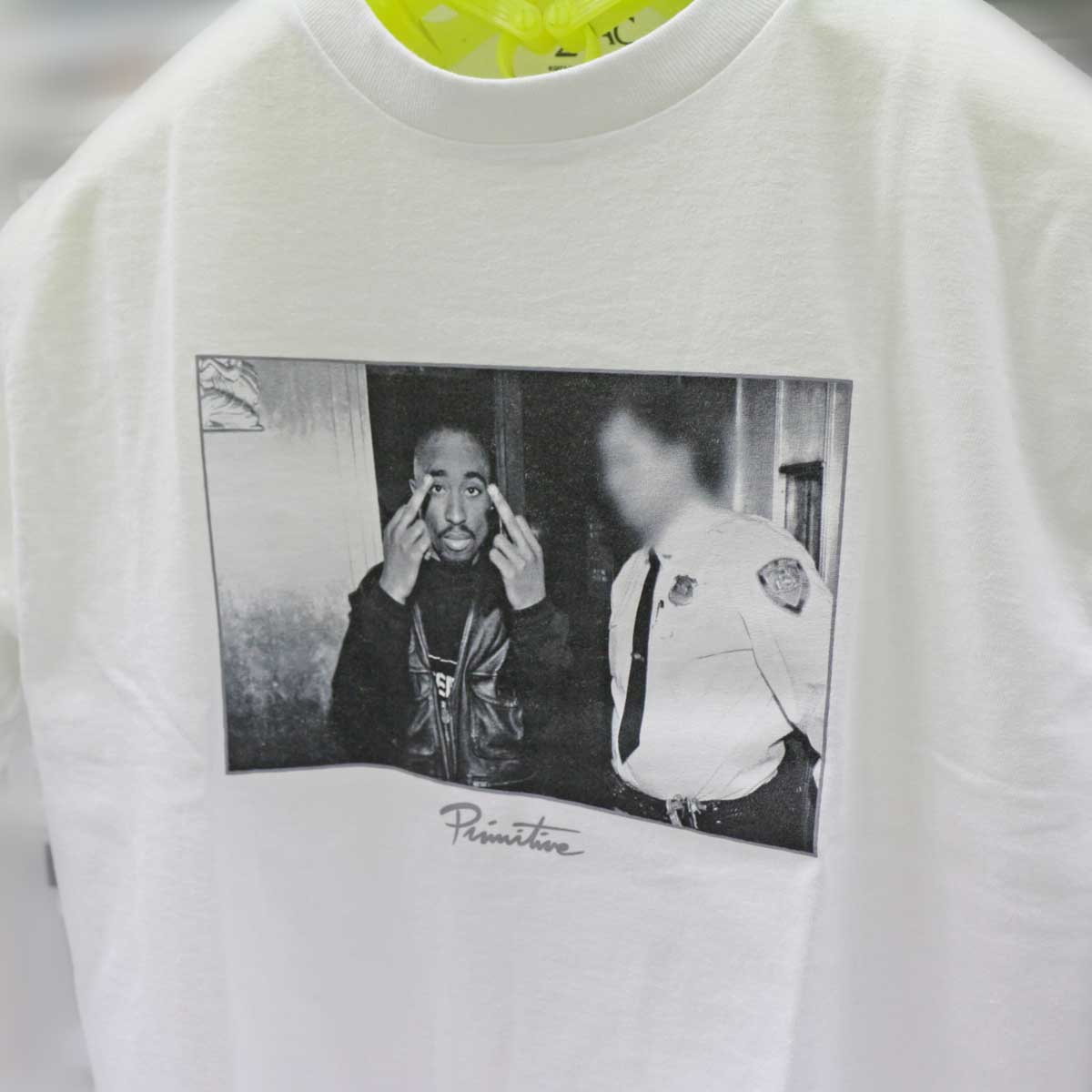 PRIMITIVE Primitive 2PAC Icon T Shirt White プリミティブ