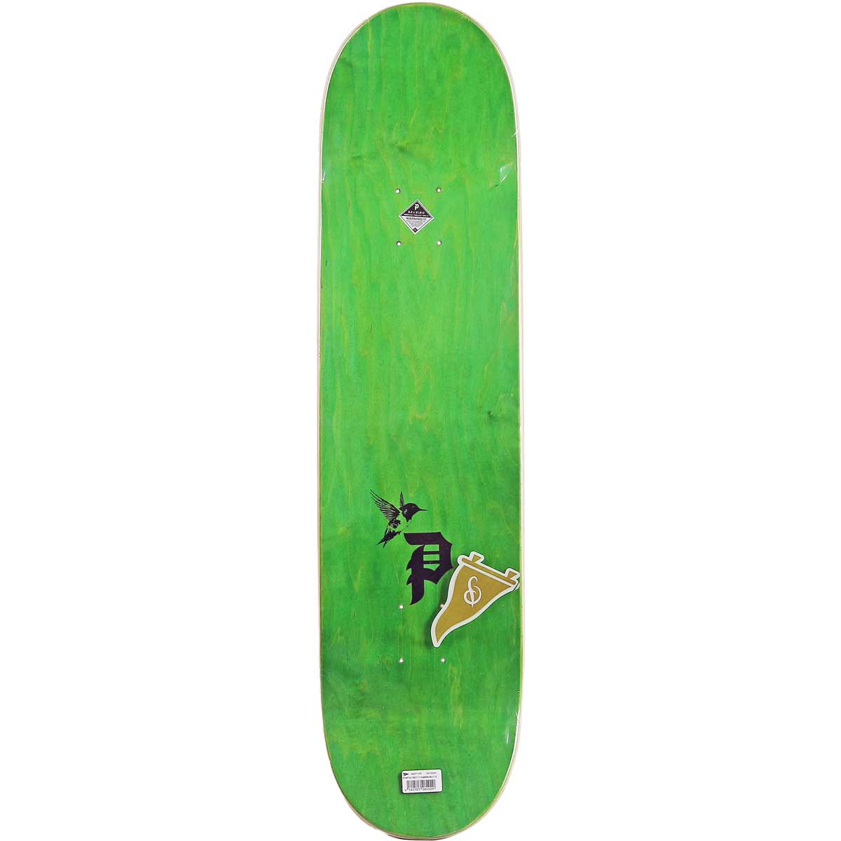 プリミティブ 8.0インチ スケボー デッキ Primitive Skateboards Dirty