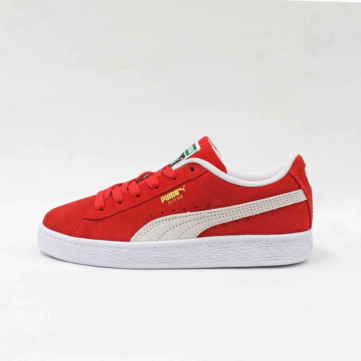 プーマ キッズ スエード レッド 17-21cm スケボー シューズ Puma Kids Suede Classic XXI Red White 子供  スケシュー スニーカー 靴 スケートボード : puma004 : カットバック スケートボード専門店 - 通販 - Yahoo!ショッピング