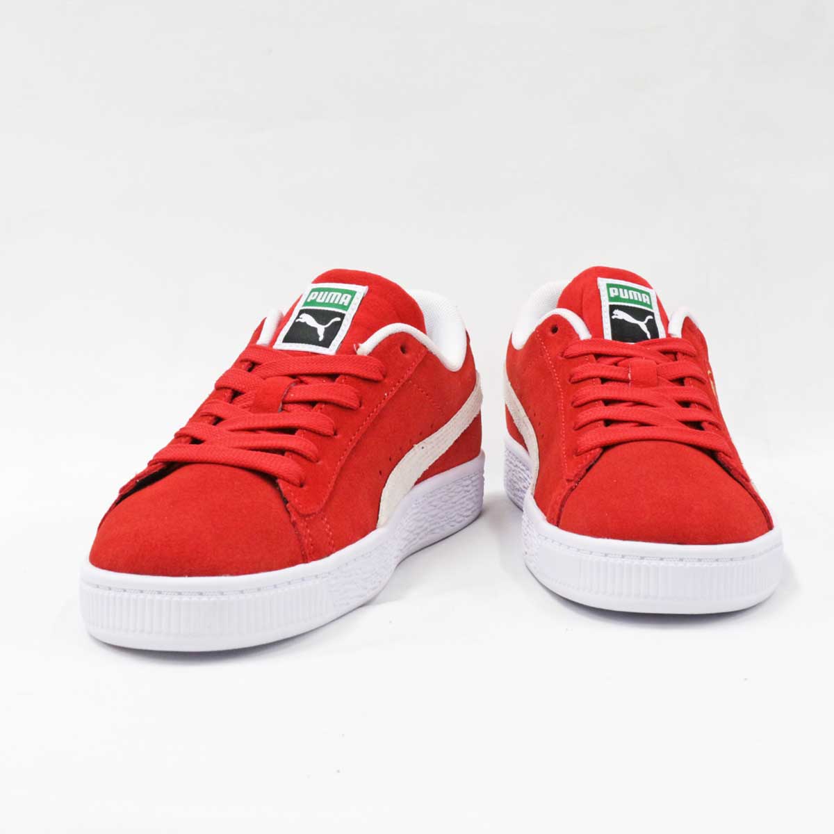 PUMA スエード スニーカー レッド25cm PUMA プーマ スニーカー 良好 25 レッド スエード レディース 靴