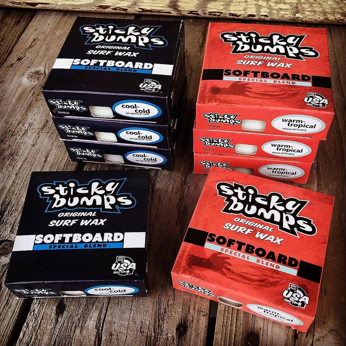SWEET STICKY WAX サーフワックス Sticky Bumps Soft Top Wax