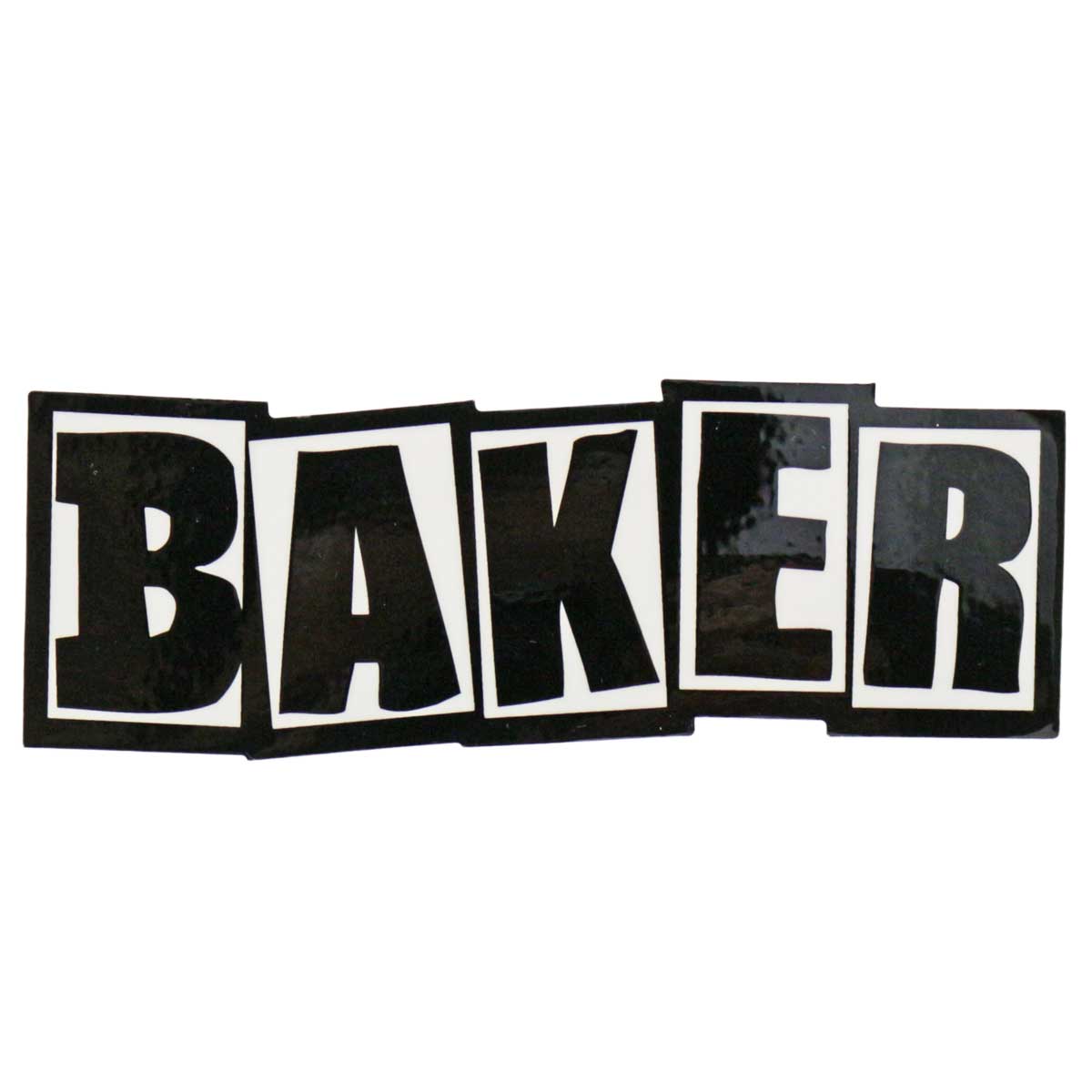 BAKER（ベイカー） スケボー ステッカー ブランドロゴ 約12.5x4.5cm
