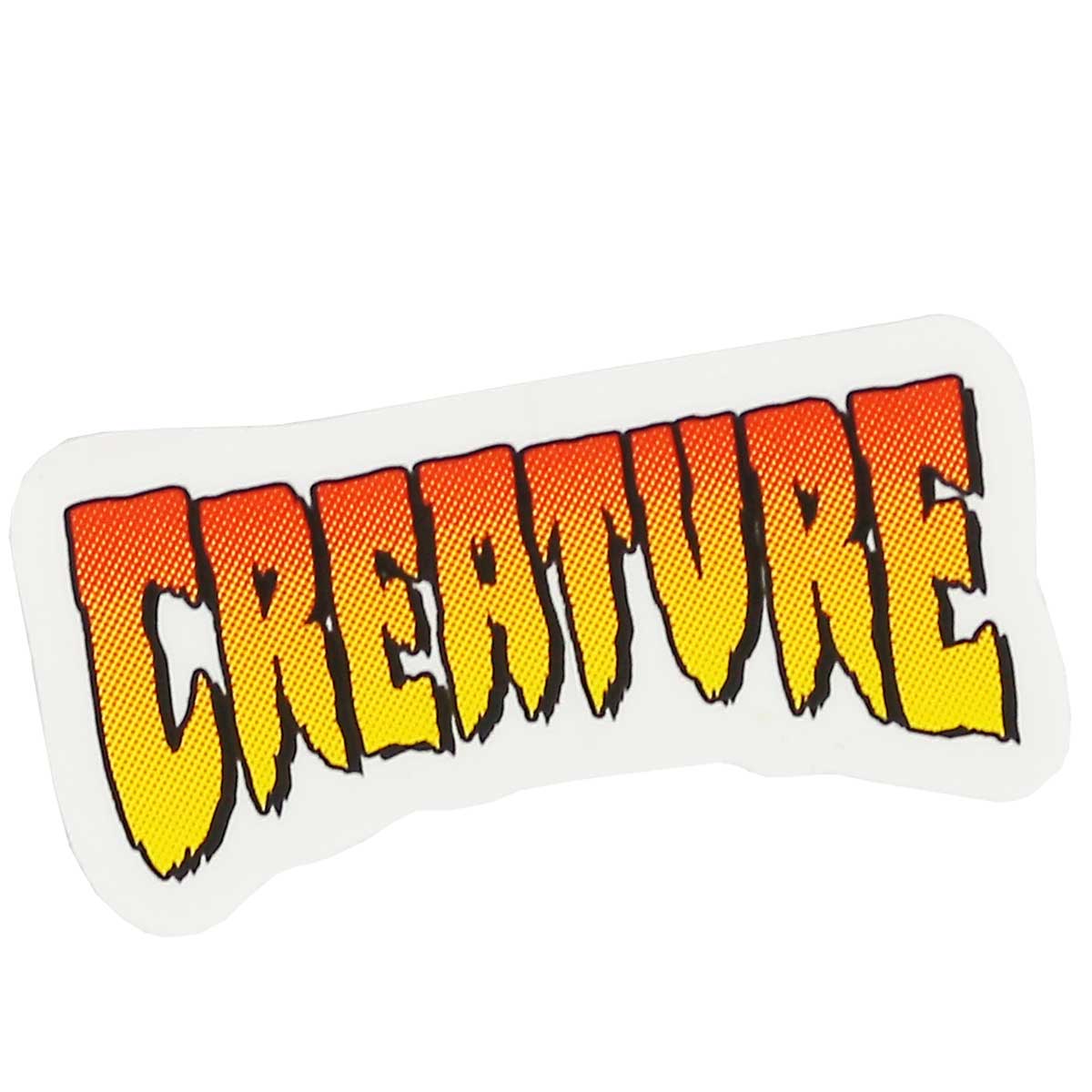 クリーチャー スケボー ステッカー Creature Logo Sticker ロゴ シール スケートボード スケボーステッカー｜cutback2｜02
