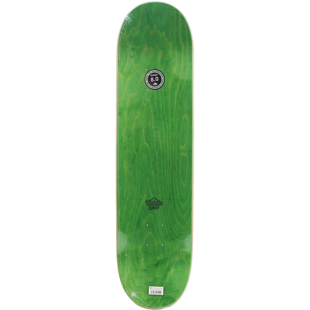 格安販売の YOU THANK SKATEBOARDS 8.0 (サンキュー) スケートボード