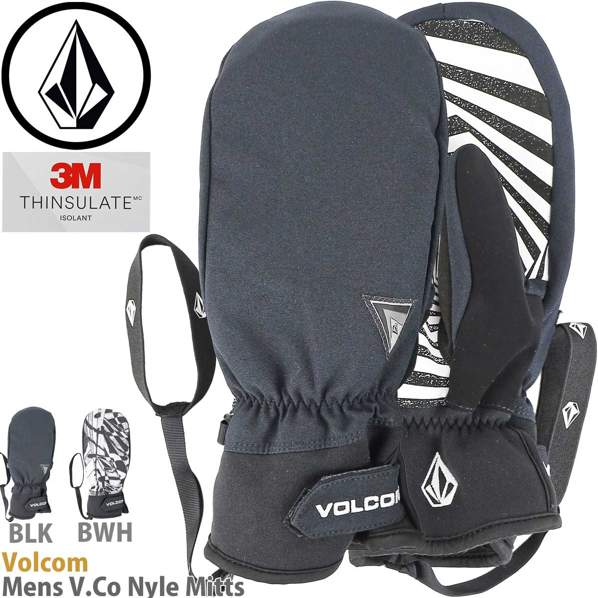 ボルコム ミトングローブ 23-24 Volcom Mens V.Co Nyle Mitts Glove 