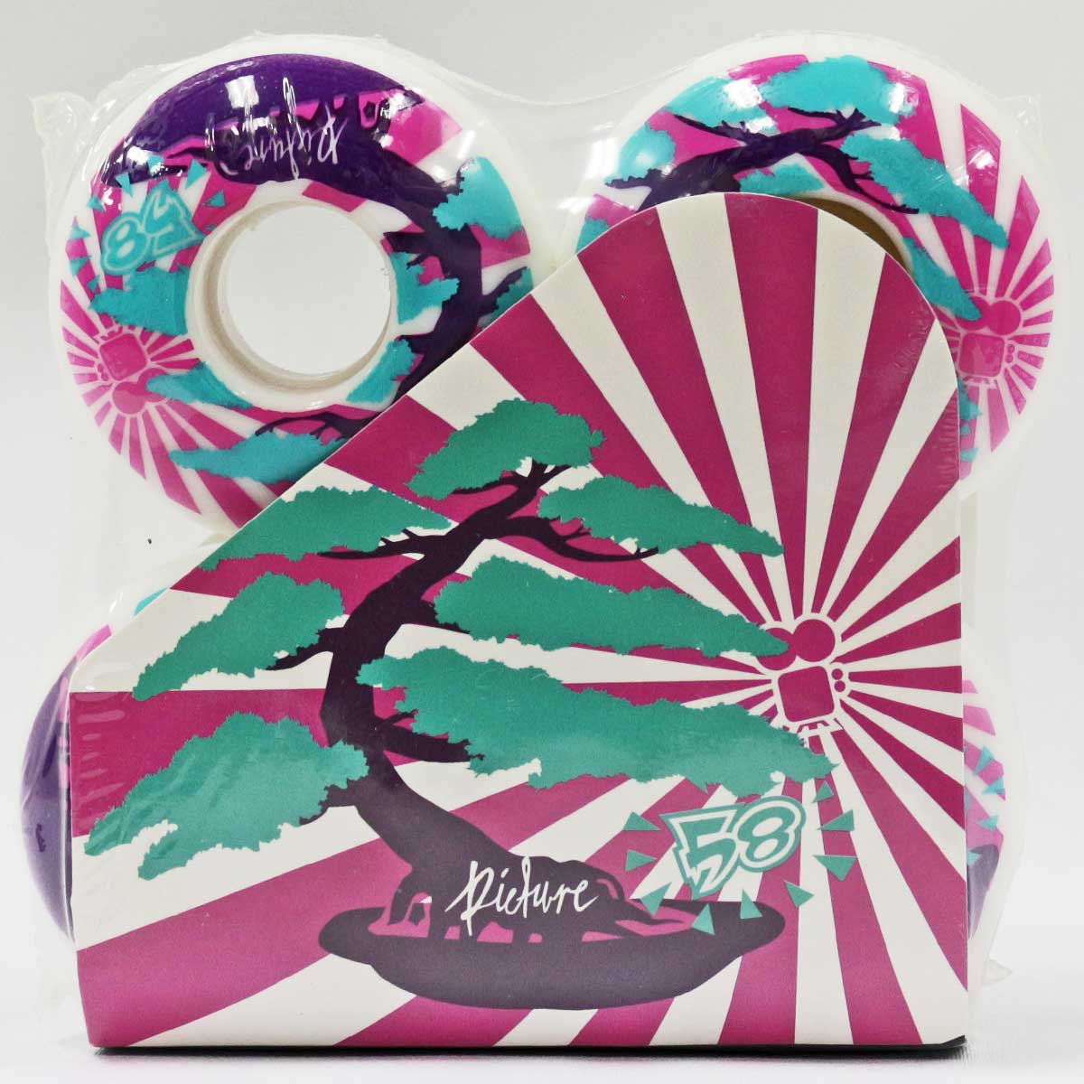 ピクチャー 54mm 56mm 58mm 80a スケボー ソフトウィール Picture