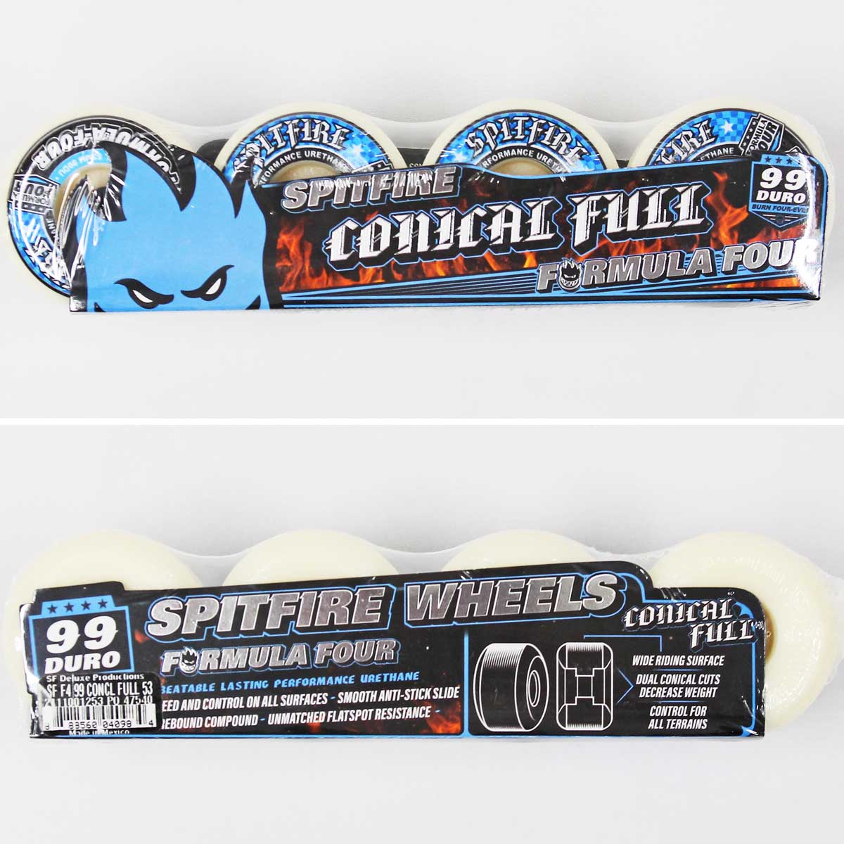 SPITFIRE WHEELS スピットファイア F4 99D 52 53 54mmスケボー