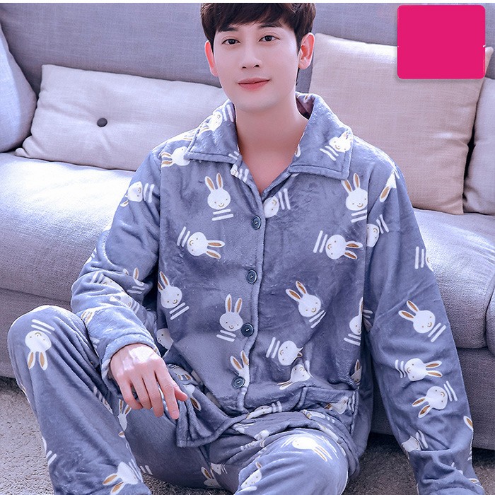 パジャマ メンズ 長袖 上下セット 秋冬 厚手 モコモコ おしゃれ パジャマ 暖か パジャマ 部屋着 ルームウェア 防寒 寝巻き 限定品